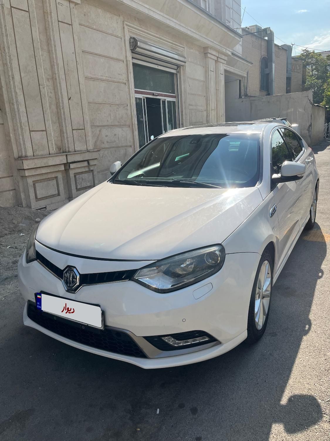 ام جی 6 لیفت بک GT فیس جدید - 2015