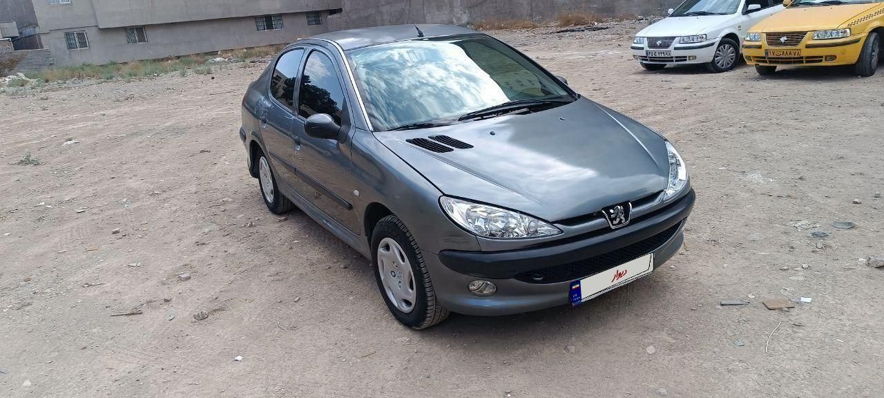 پژو ۲۰۶ صندوق دار v8 - 1386