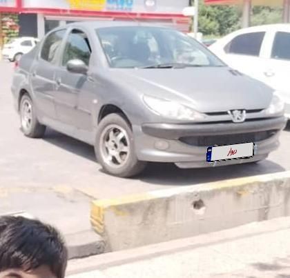 پژو ۲۰۶ صندوق دار v8 - 1386
