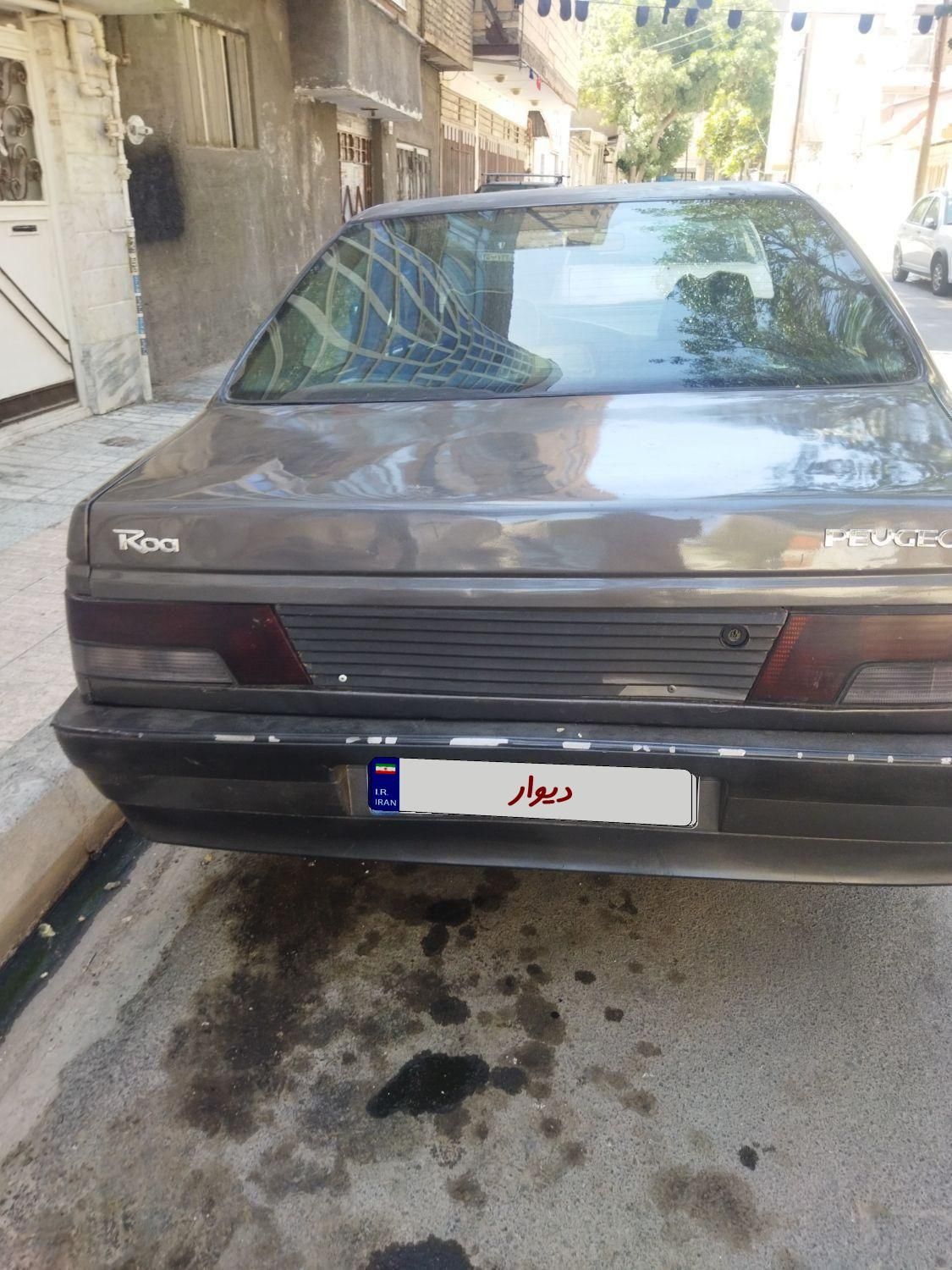پژو روآ دوگانه سوز - 1386