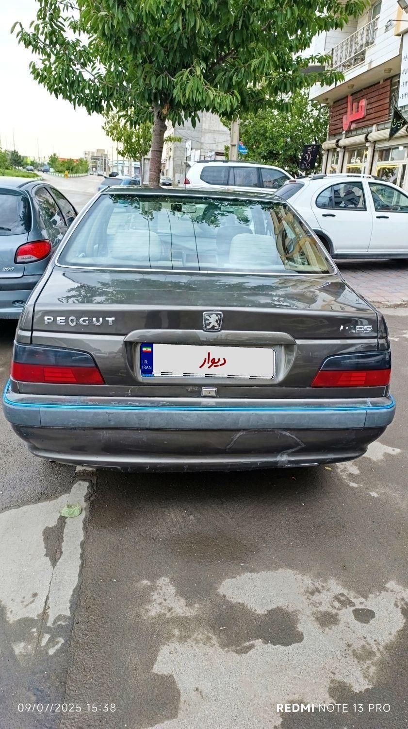 پژو پارس دوگانه سوز - 1387