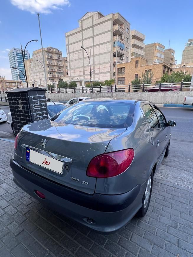 پژو ۲۰۶ صندوق دار v9 - 1389