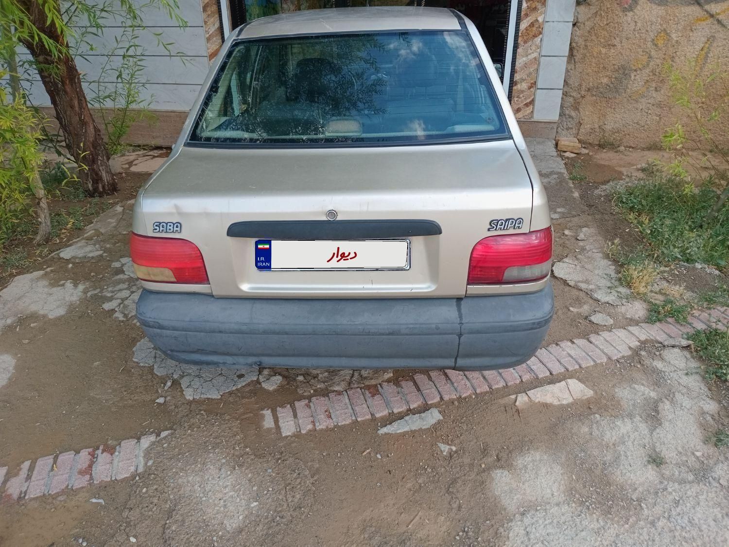 پراید صبا بنزینی - 1386