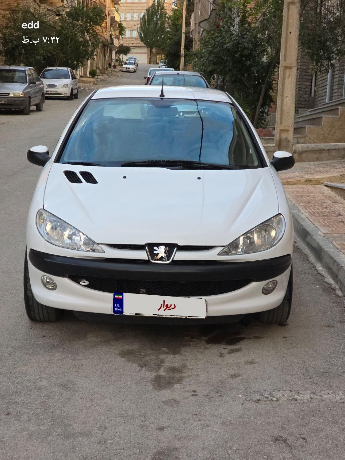 پژو ۲۰۶ صندوق دار v8 - 1390
