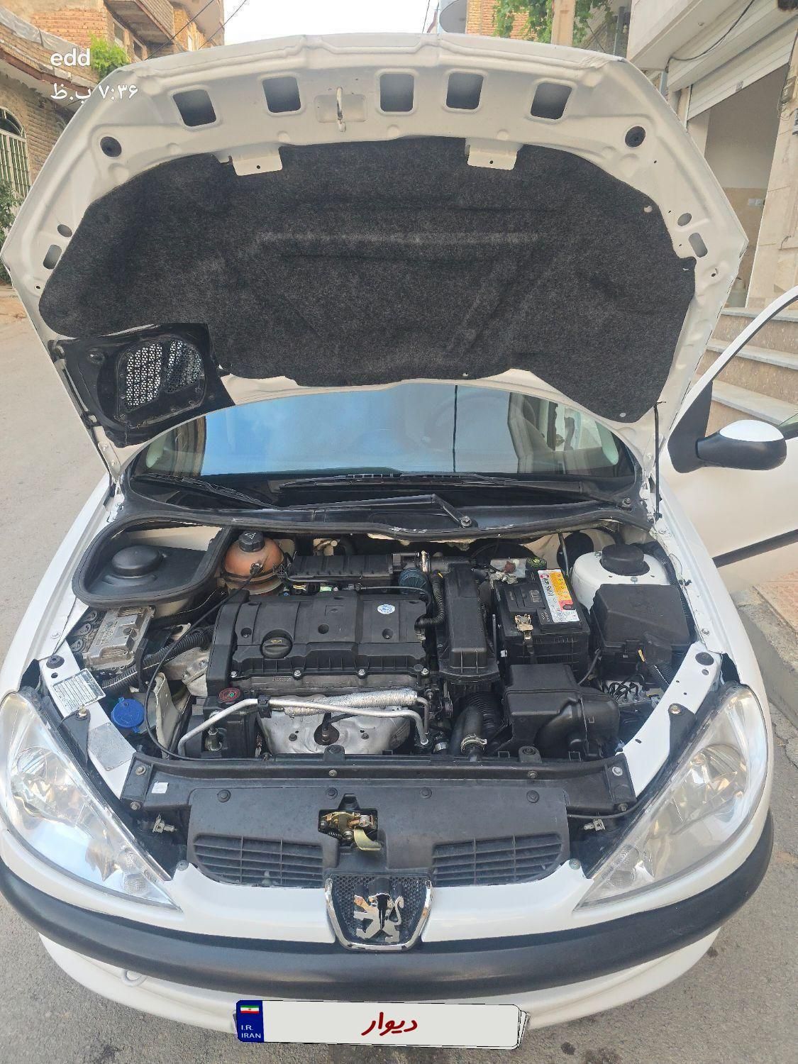 پژو ۲۰۶ صندوق دار v8 - 1390