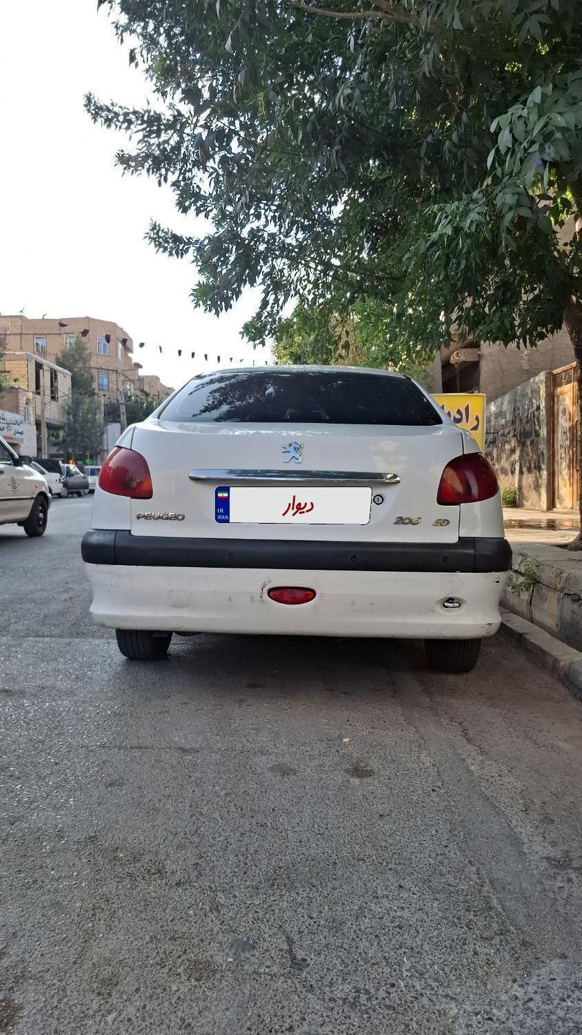 پژو ۲۰۶ صندوق دار v1 - 1388