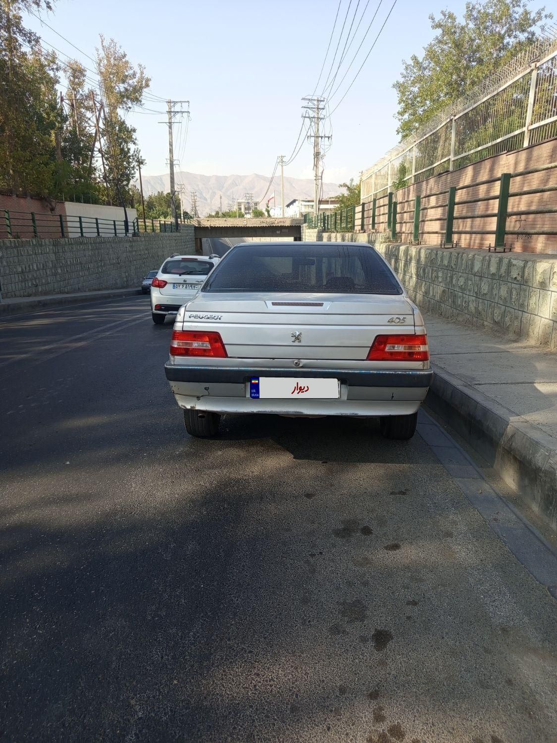 پژو 405 SLX بنزینی  XU7 - 1389