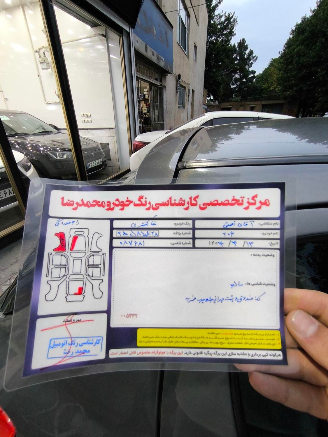 پژو 206 تیپ 2 - 1396