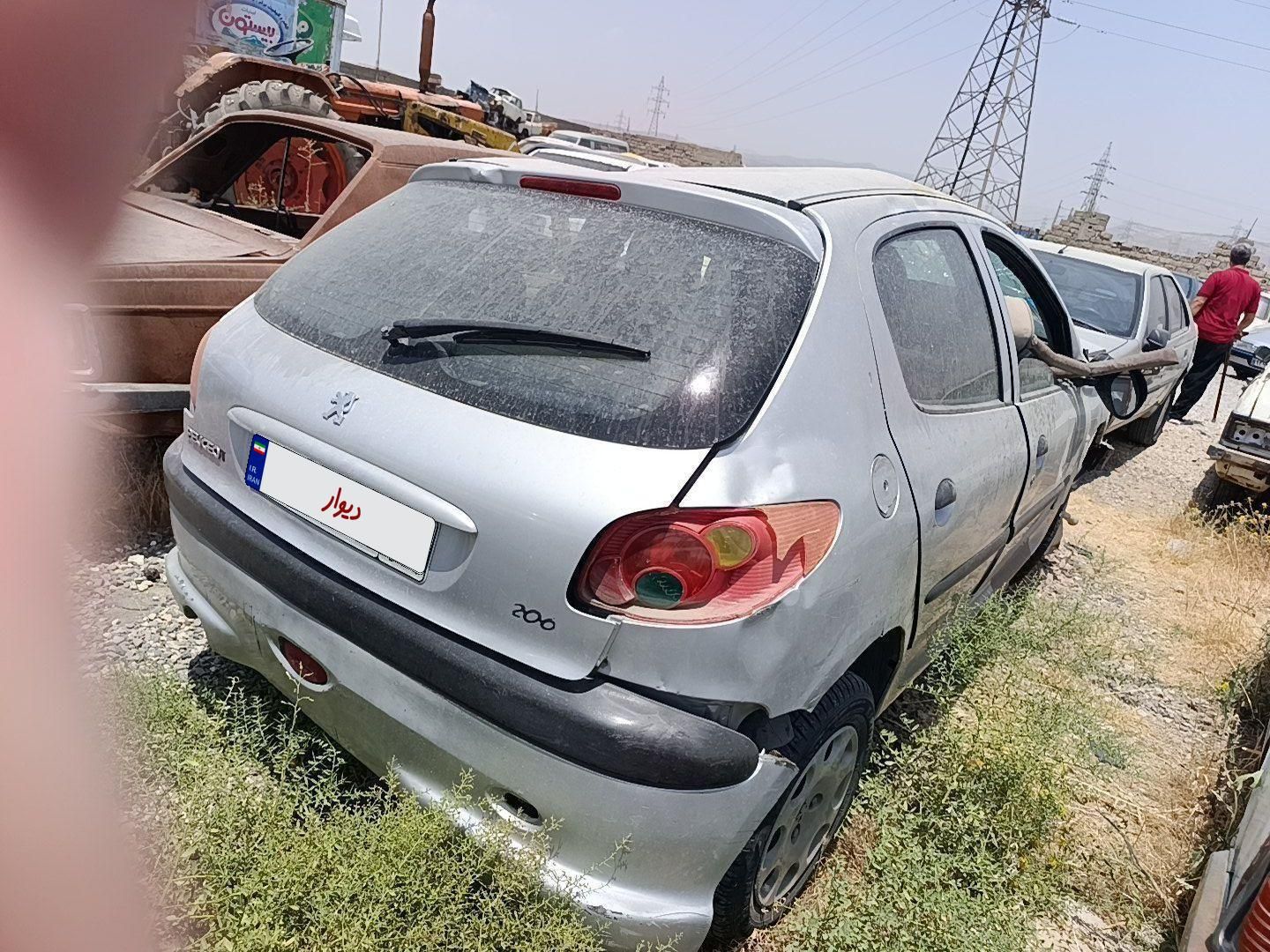 پژو 206 تیپ 2 - 1384