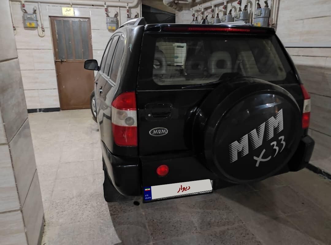 ام وی ام X33 دنده‌ای ساده - 1391