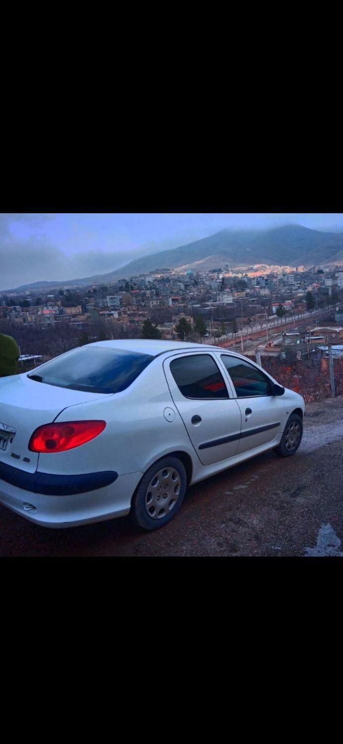 پژو ۲۰۶ صندوق دار v8 - 1395