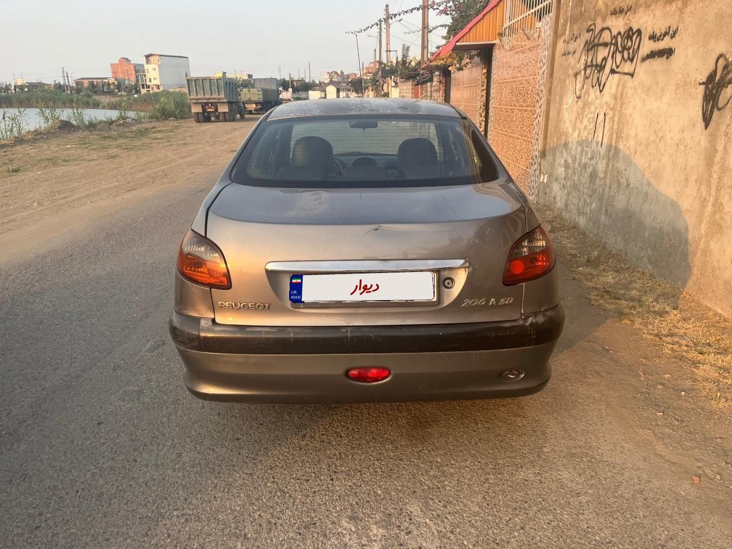 پژو ۲۰۶ صندوق دار v9 - 1386