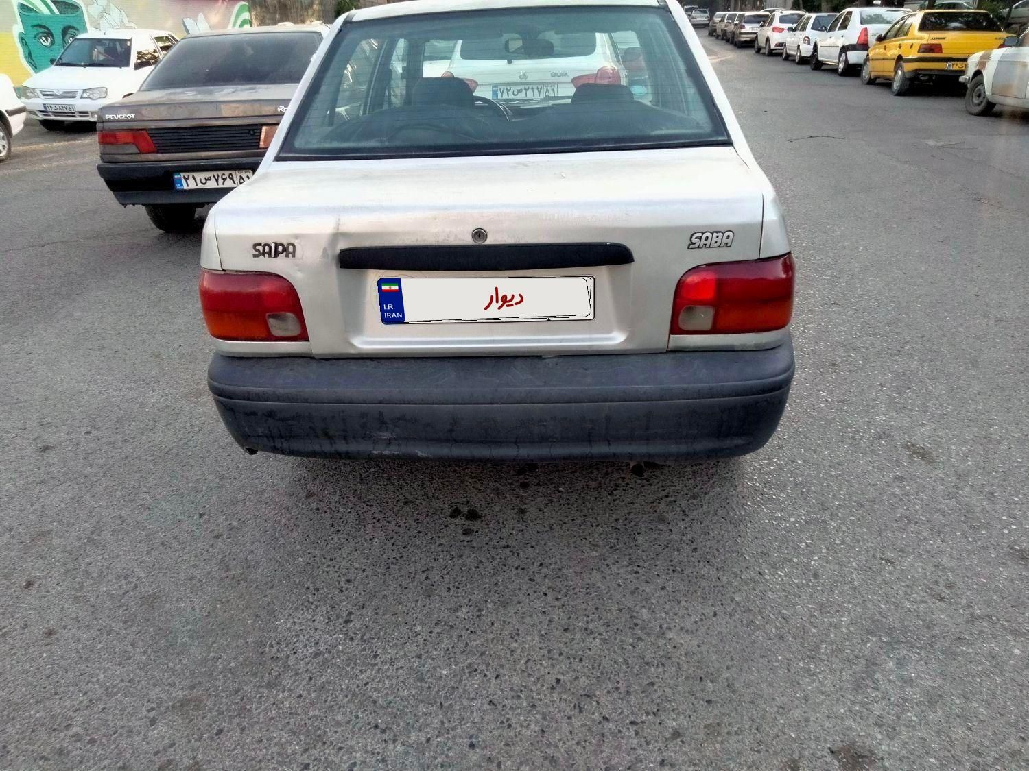پراید صبا بنزینی - 1380