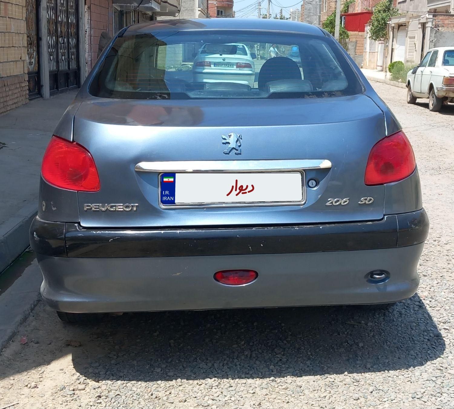 پژو 206 تیپ 5 - 1388