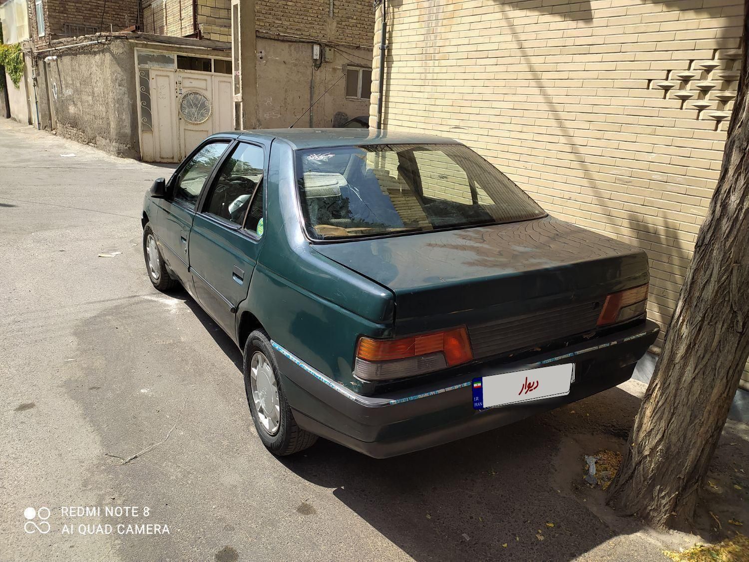 پژو آردی دوگانه سوز CNG - 1382