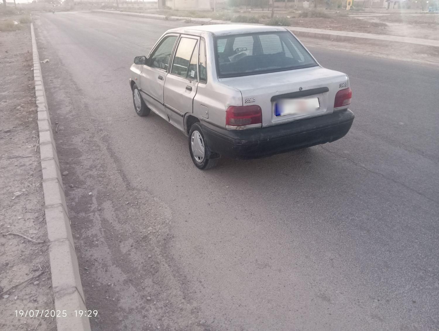 پراید صبا بنزینی - 1386