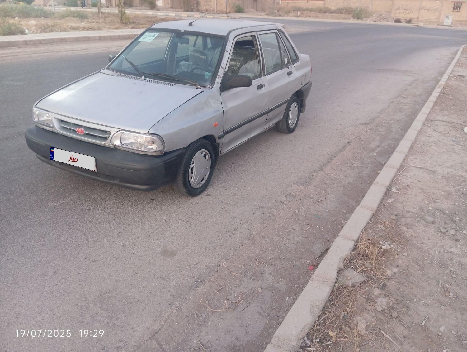 پراید صبا بنزینی - 1386