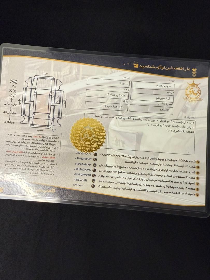 کیا سورنتو فول GT LINE - UM - 2016