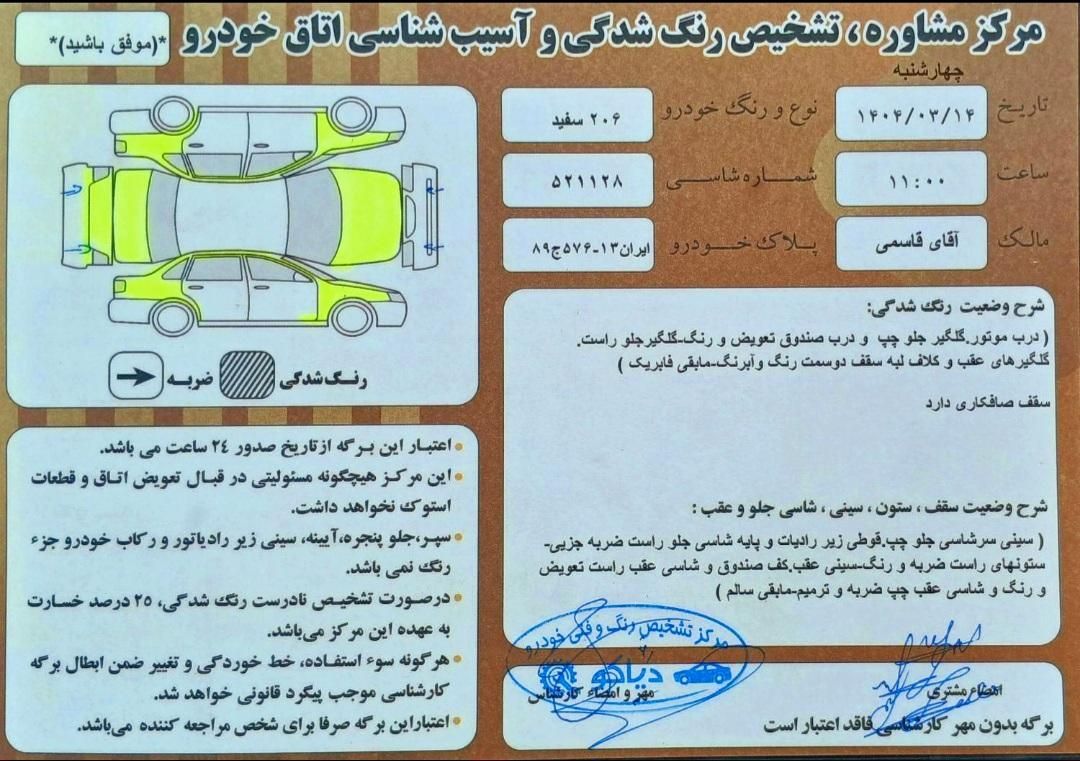 پژو 206 تیپ 2 - 1390