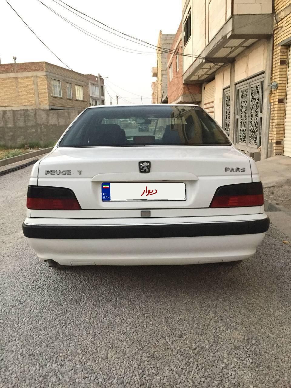 پژو پارس دوگانه سوز - 1391