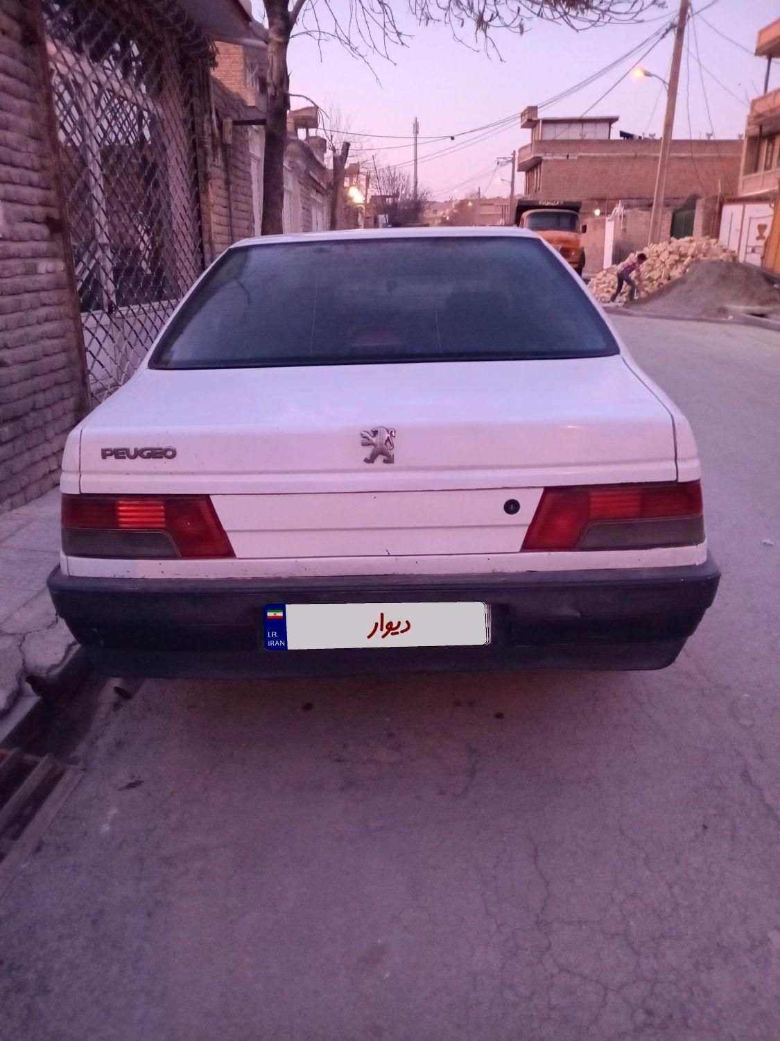 پژو آردی دوگانه سوز CNG - 1382