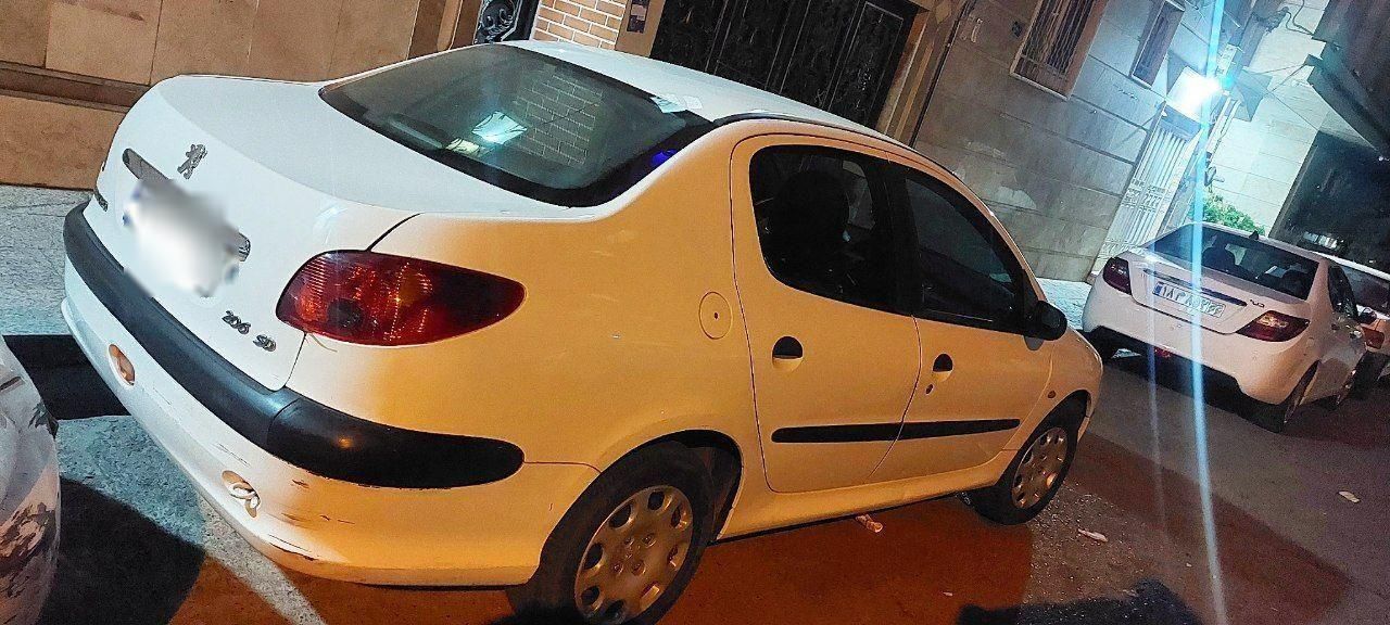 پژو ۲۰۶ صندوق دار v20 - 1390