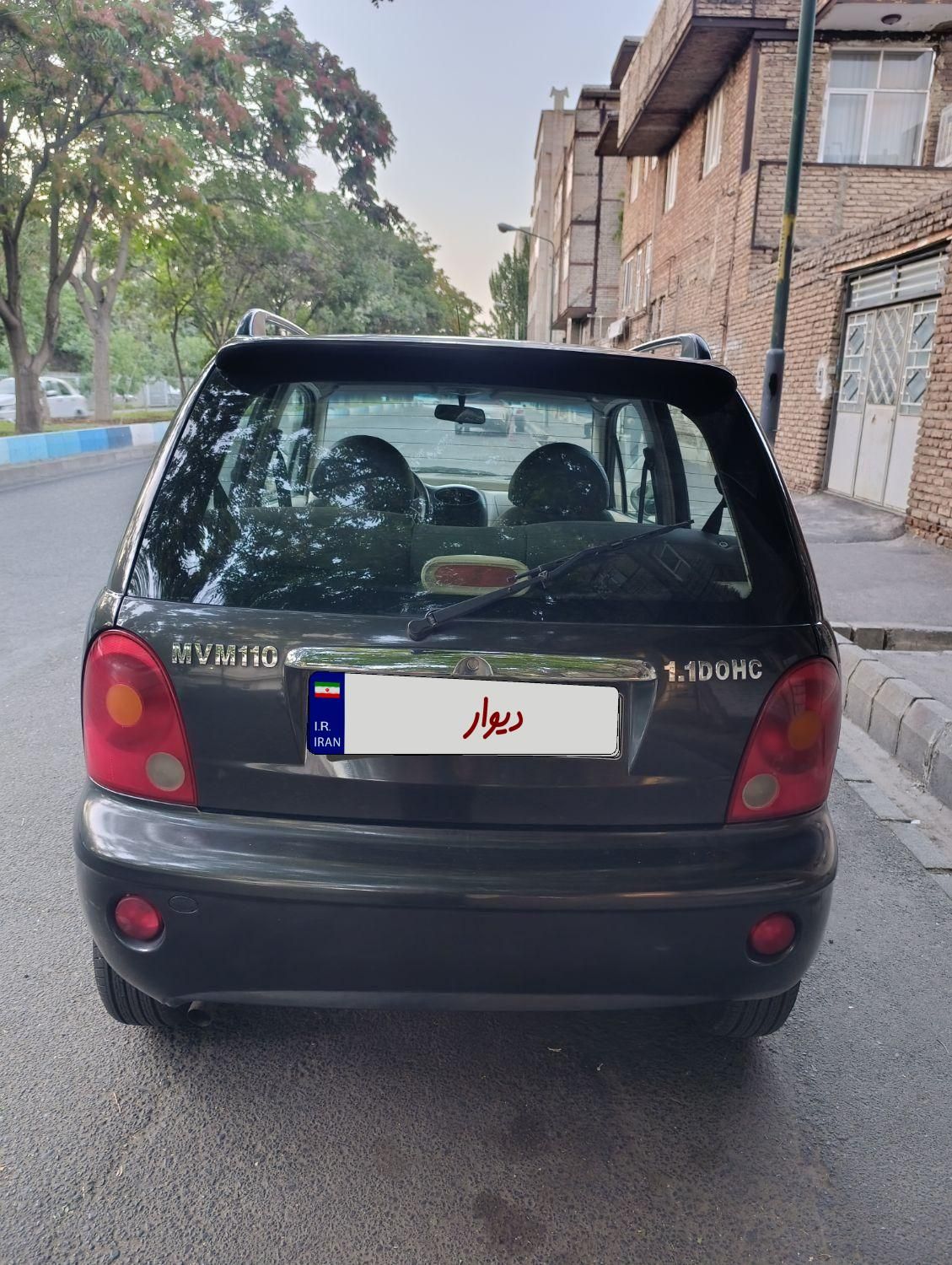 ام وی ام 110 چهار سیلندر دنده ای - 1393
