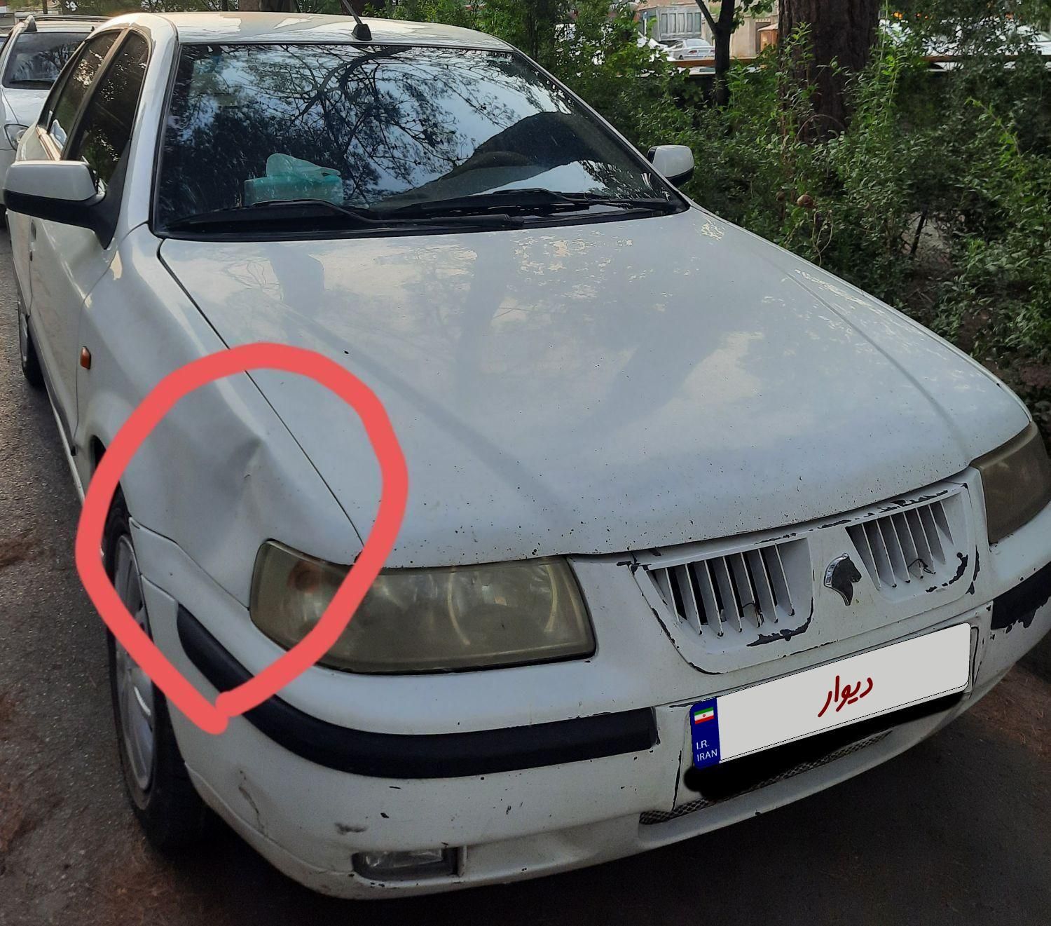سمند X7 دوگانه سوز - 1388