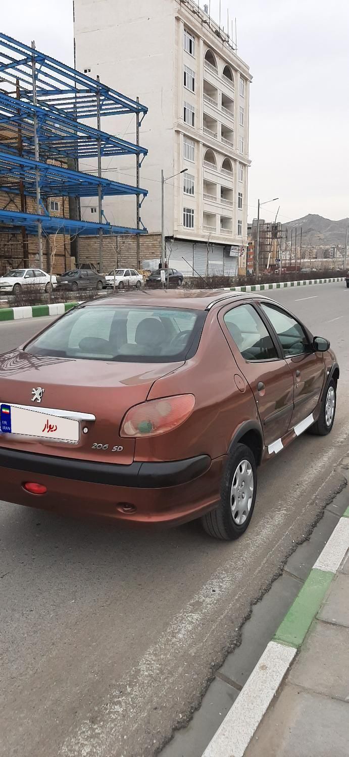 پژو ۲۰۶ صندوق دار v1 - 1389