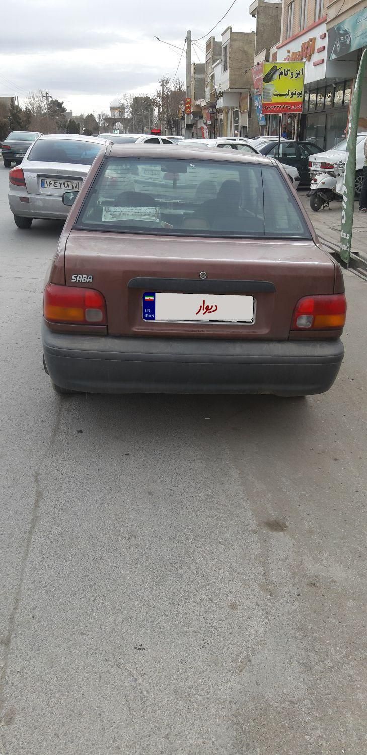 پراید صبا بنزینی - 1387