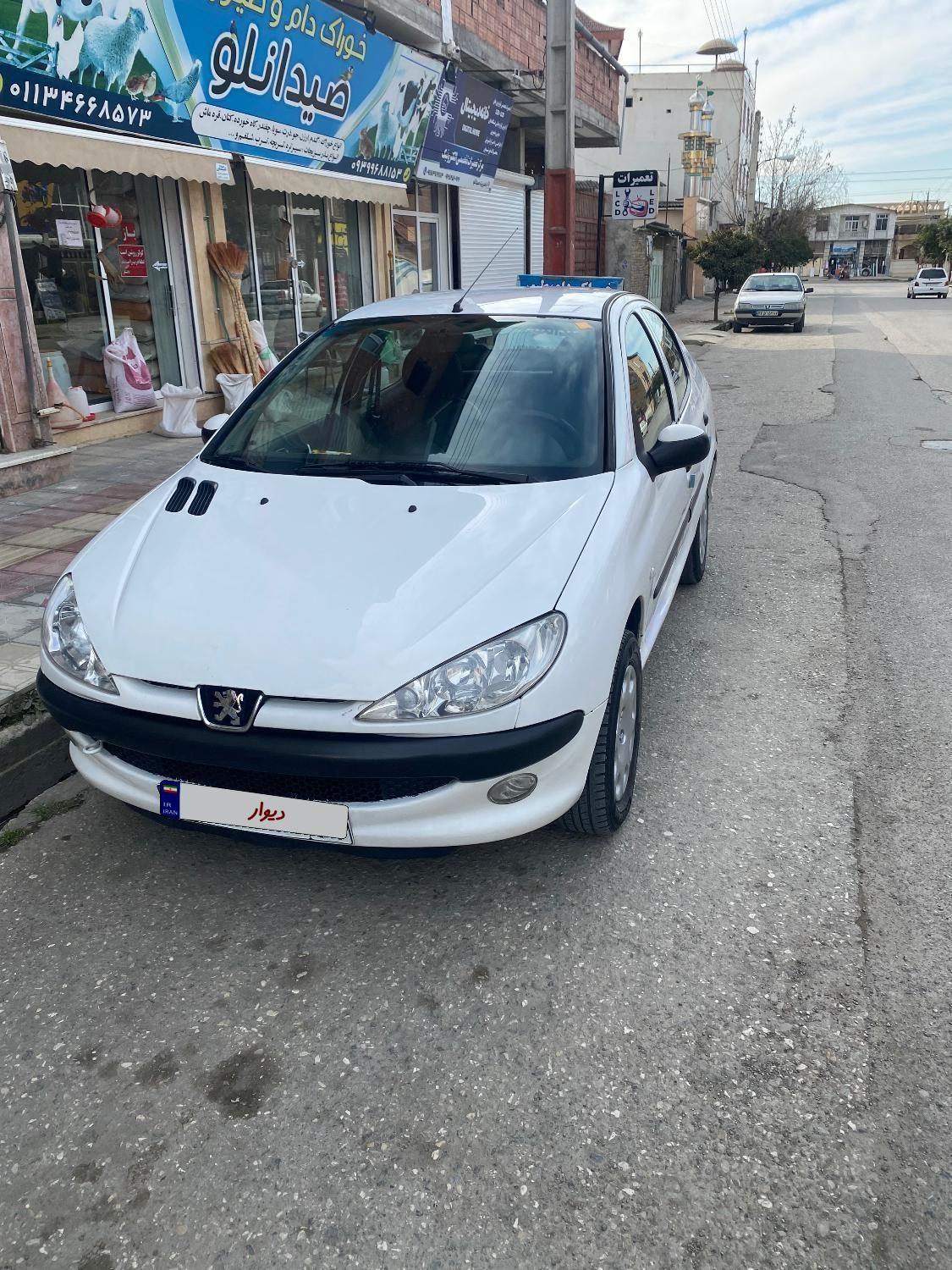 پژو ۲۰۶ صندوق دار v20 - 1389