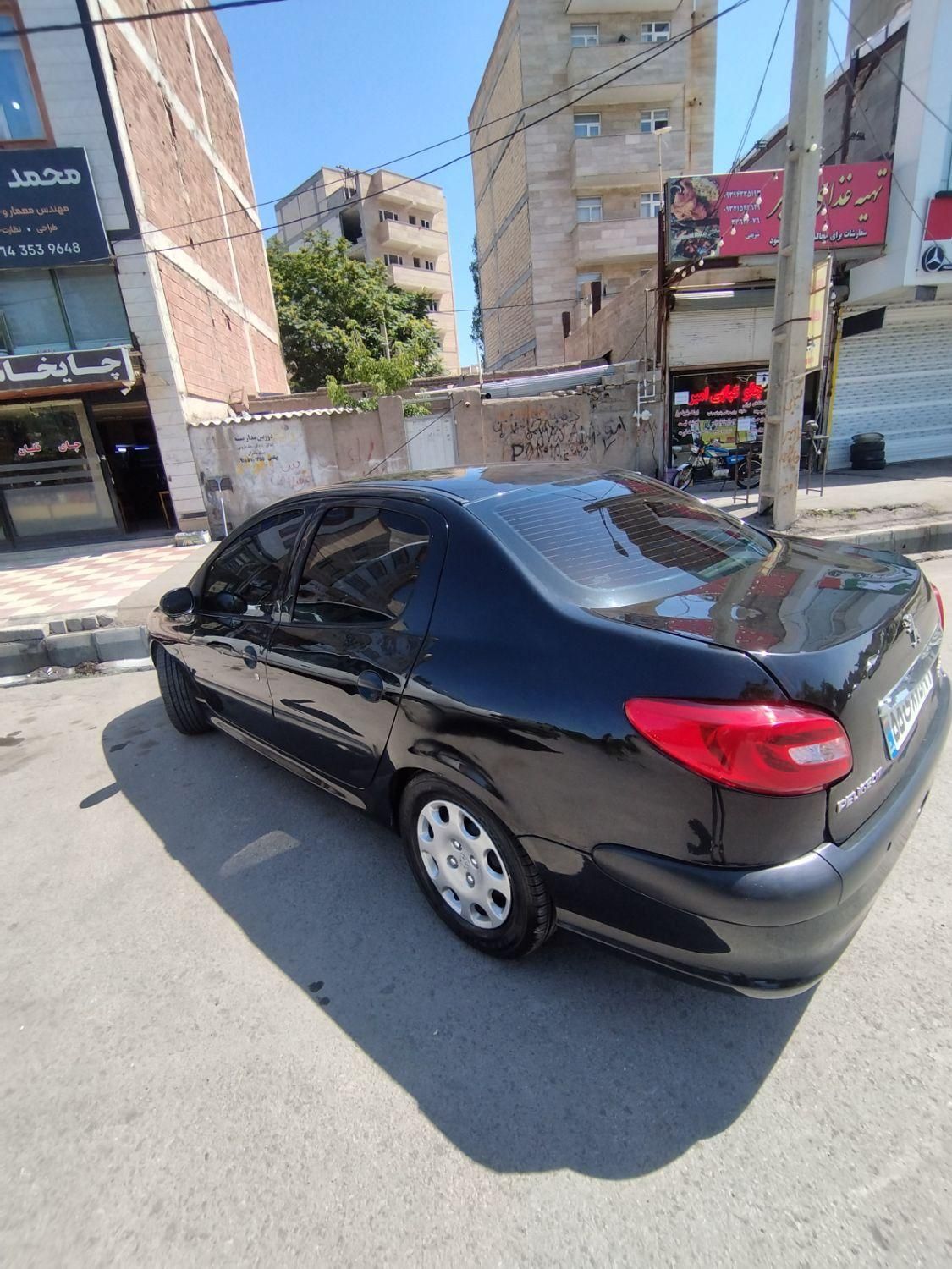 پژو ۲۰۶ صندوق دار v20 - 1390