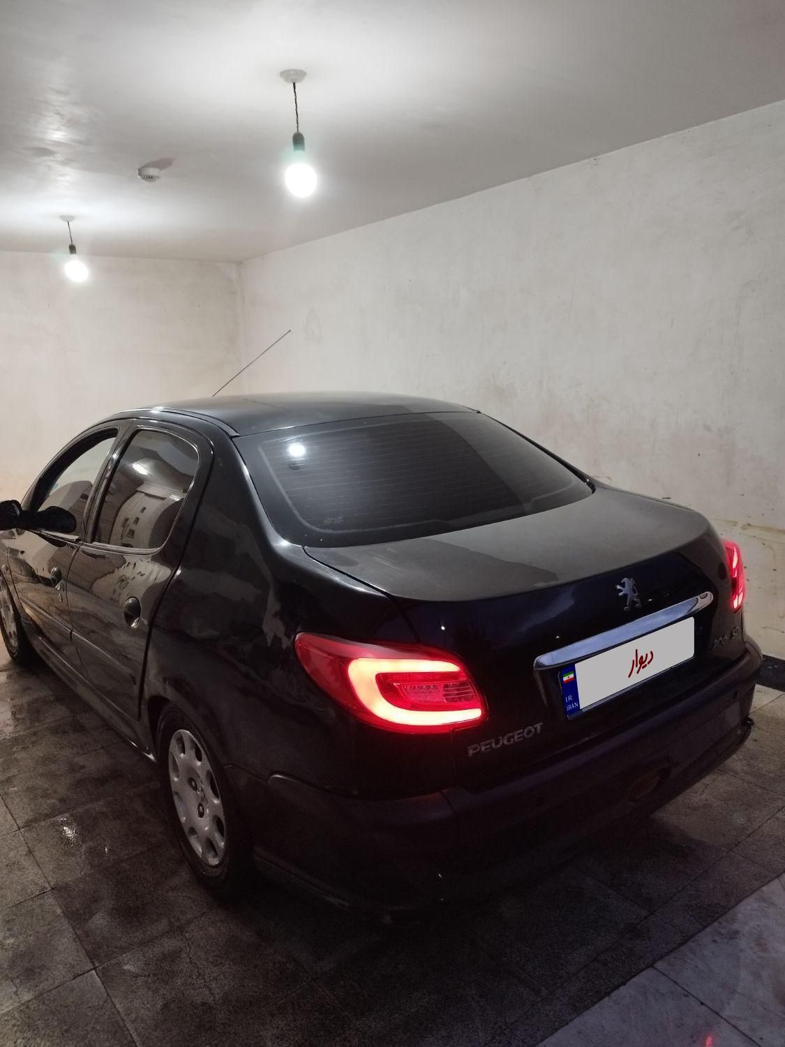 پژو ۲۰۶ صندوق دار v20 - 1390