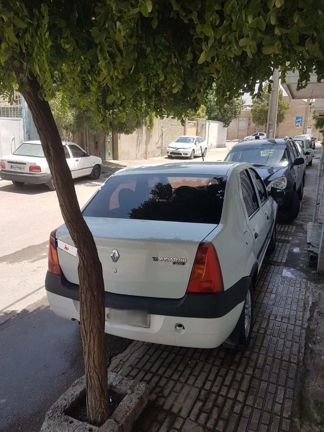 رنو پارس تندر گیربکس JHQ + مولتی مدیا - 1396