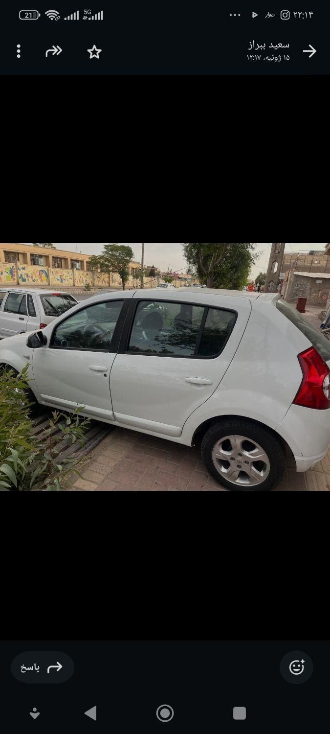 رنو ساندرو اتوماتیک - 1394