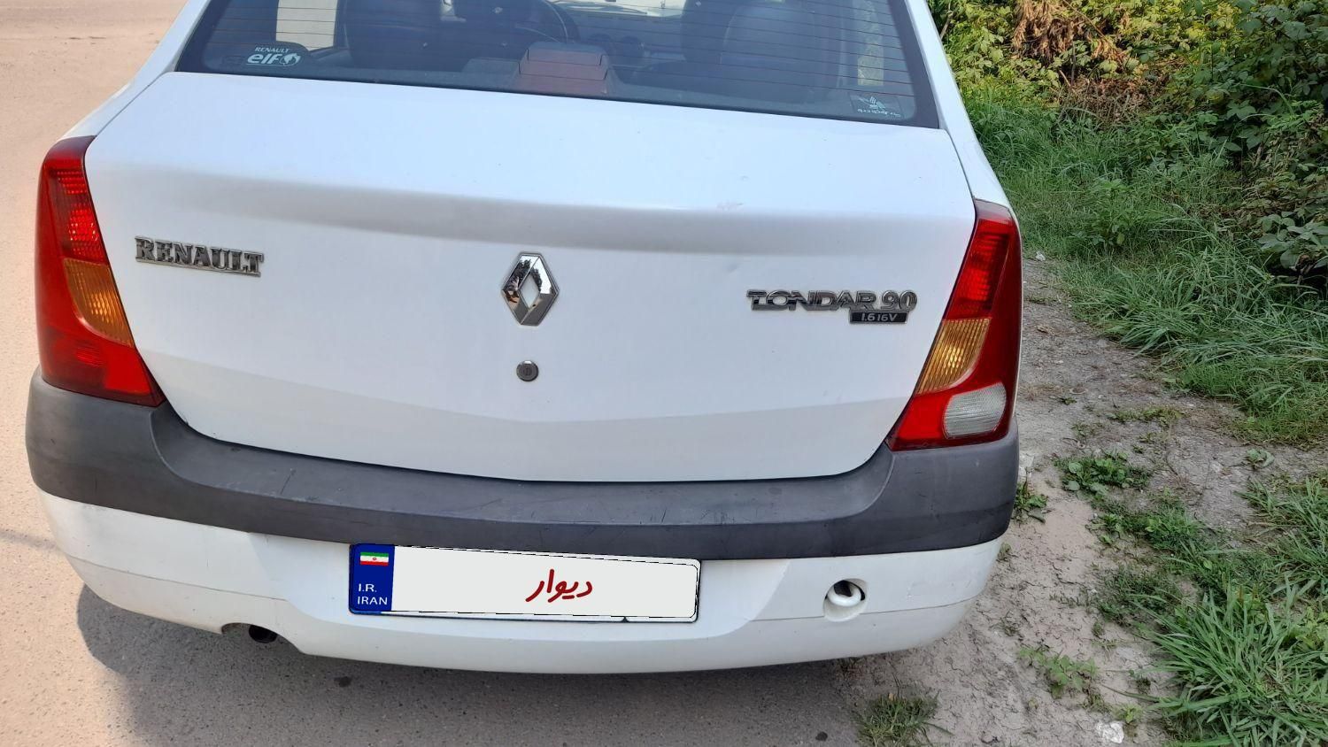 رنو پارس تندر گیربکس JHQ + مولتی مدیا - 1395