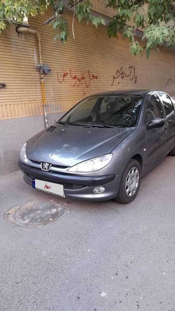 پژو ۲۰۶ صندوق دار v20 - 1388