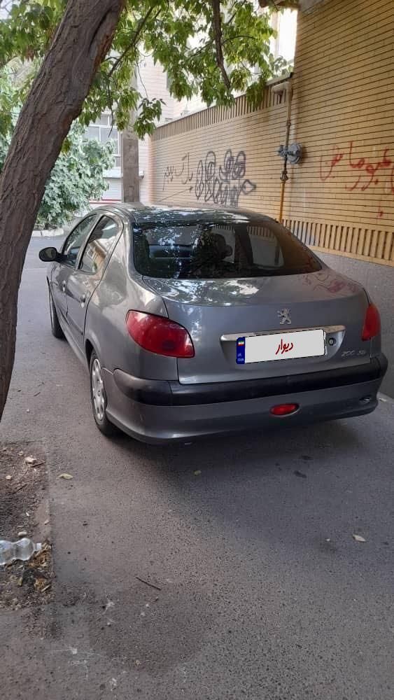 پژو ۲۰۶ صندوق دار v20 - 1388