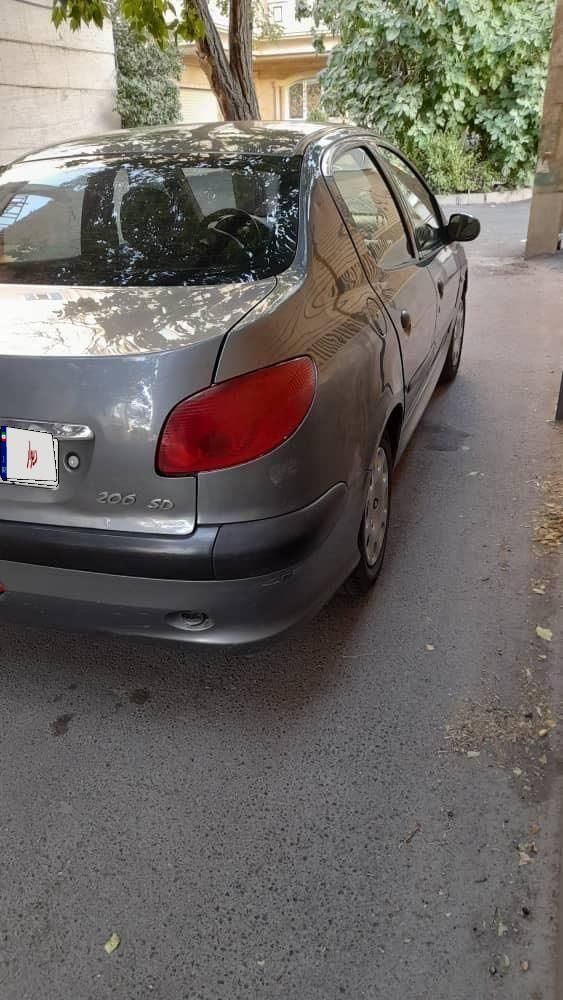 پژو ۲۰۶ صندوق دار v20 - 1388