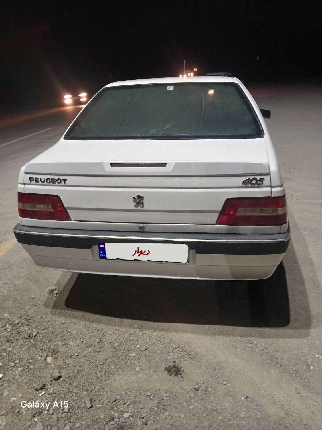 پژو 405 SLX دوگانه سوز XU7 - 1390