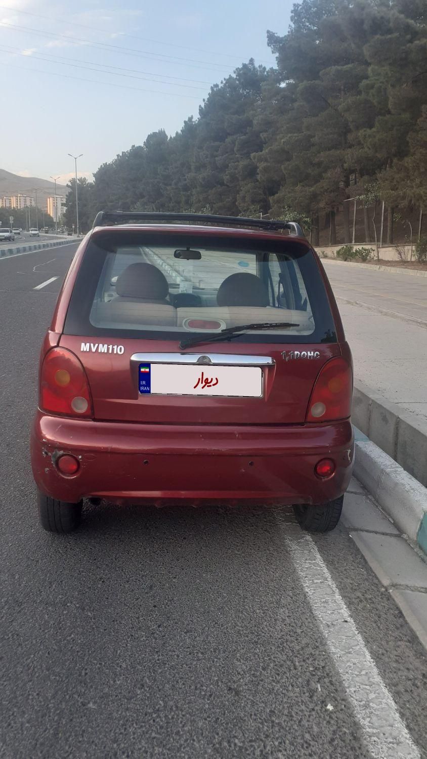 ام وی ام 110 چهار سیلندر دنده ای - 1390