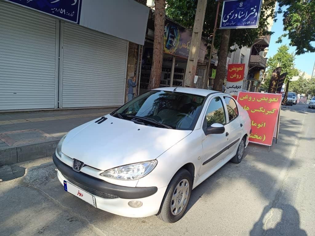 پژو ۲۰۶ صندوق دار v8 - 1395