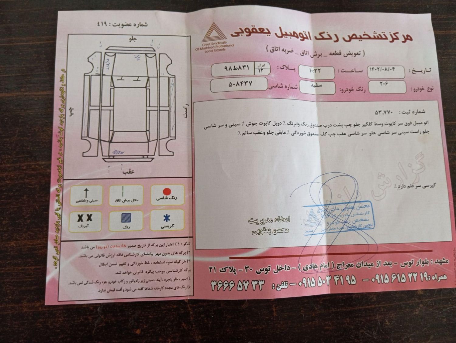 پژو 206 تیپ 2 - 1390