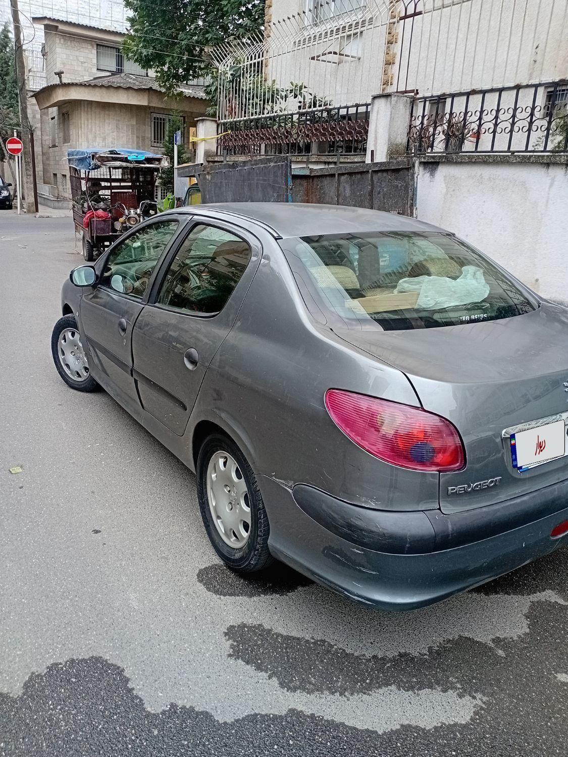 پژو ۲۰۶ صندوق دار v8 - 1386