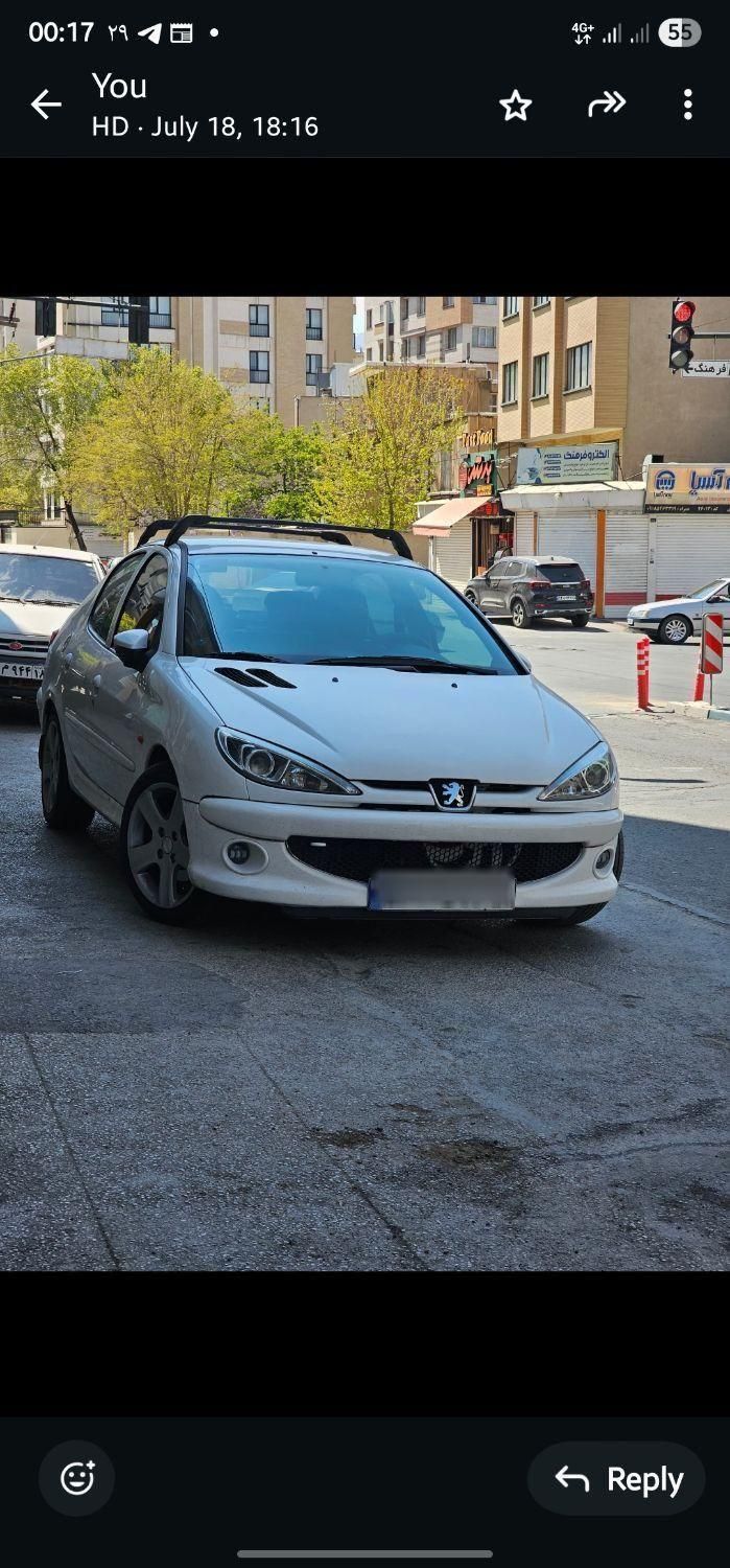 پژو ۲۰۶ صندوق دار v8 - 1397