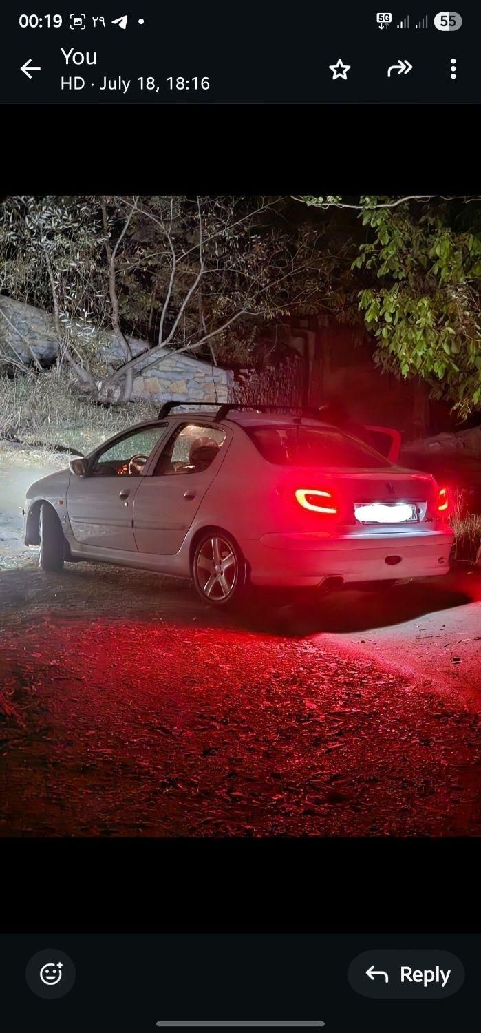 پژو ۲۰۶ صندوق دار v8 - 1397