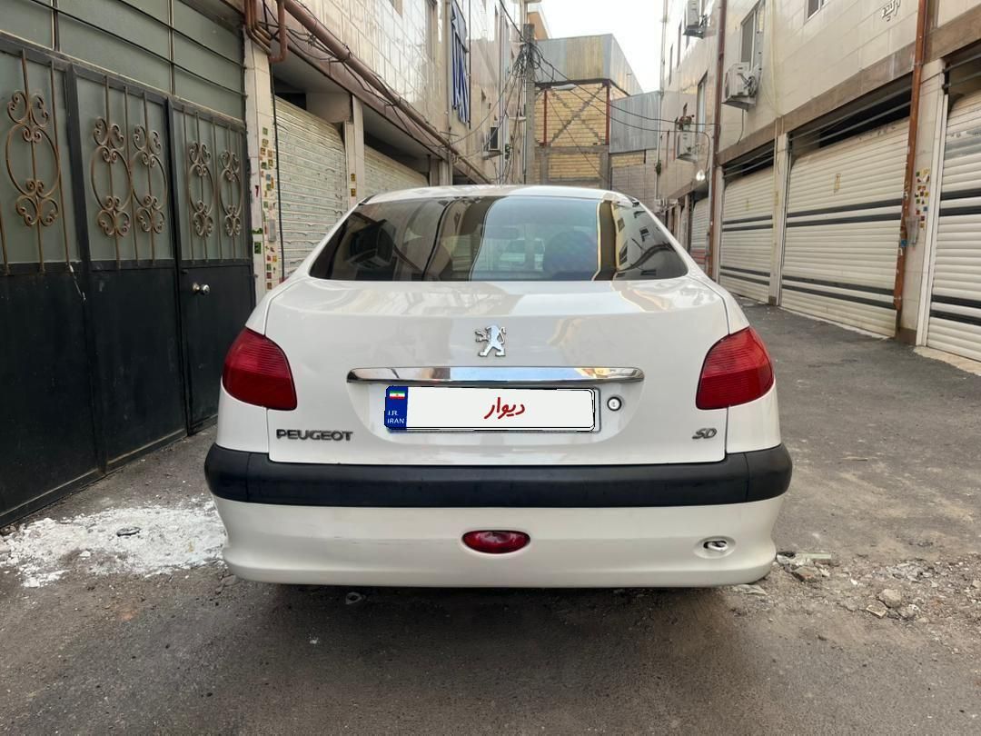پژو 206 تیپ 5 - 1388