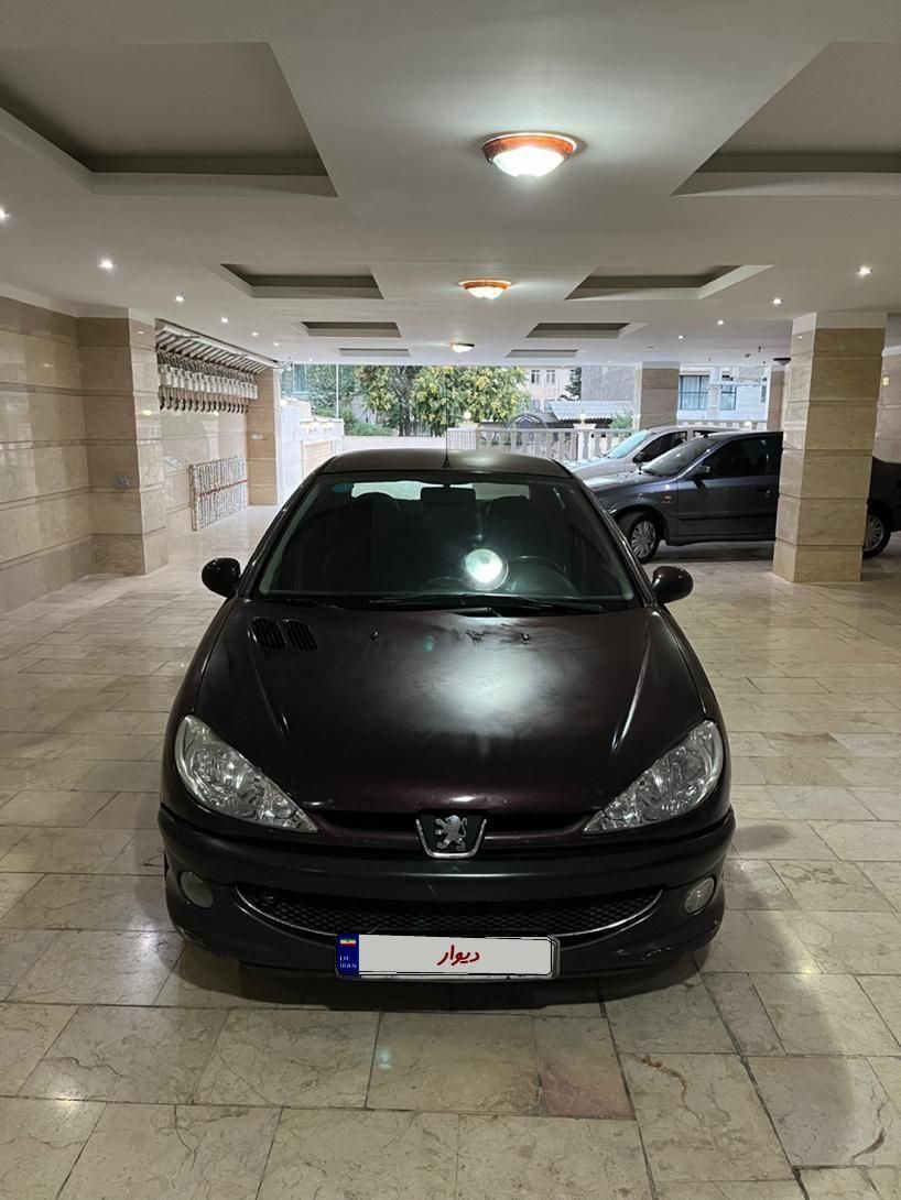 پژو ۲۰۶ صندوق دار v8 - 1386