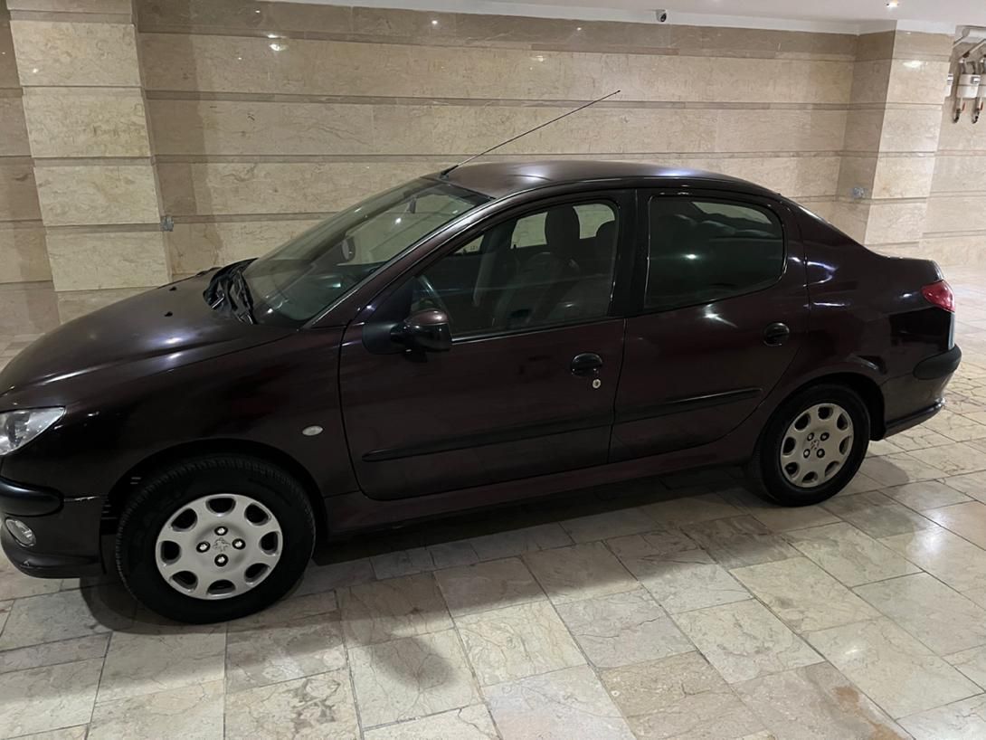 پژو ۲۰۶ صندوق دار v8 - 1386