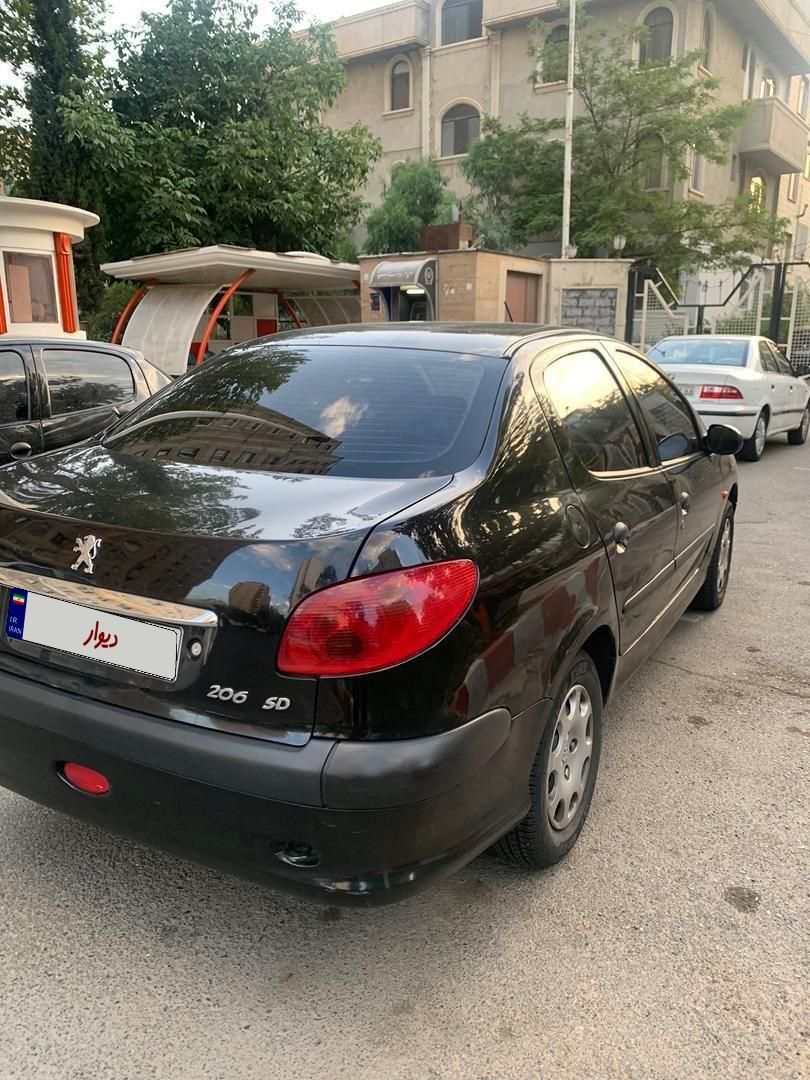 پژو ۲۰۶ صندوق دار v9 - 1388